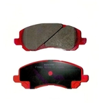 Order EUROROTOR - ID866H - Front Ceramic Pads For Your Vehicle