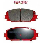 Order Front Ceramic Pads by EUROROTOR - ID1184A-H For Your Vehicle