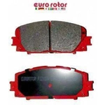 Order EUROROTOR - ID1184H - Front Ceramic Pads For Your Vehicle