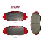 Order EUROROTOR - ID1210H - Front Ceramic Pads For Your Vehicle