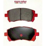 Order Front Ceramic Pads by EUROROTOR - ID721H For Your Vehicle