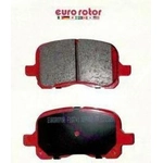 Order Plaquettes avant en céramique par EUROROTOR - ID741 For Your Vehicle