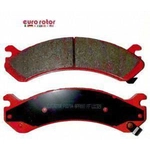 Order Front Ceramic Pads by EUROROTOR - ID784H For Your Vehicle
