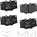 Order Front Ceramic Pads by HELLA PAGID - 355033581 For Your Vehicle