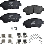 Order Front Ceramic Pads by HELLA PAGID - 355033731 For Your Vehicle