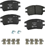 Order Front Ceramic Pads by HELLA PAGID - 355034171 For Your Vehicle