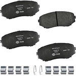 Order Front Ceramic Pads by HELLA PAGID - 355034811 For Your Vehicle