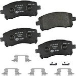 Order Front Ceramic Pads by HELLA PAGID - 355035491 For Your Vehicle