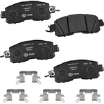 Order Front Ceramic Pads by HELLA PAGID - 355036201 For Your Vehicle