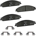 Order Front Ceramic Pads by HELLA PAGID - 355041721 For Your Vehicle