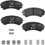 Order Front Ceramic Pads by HELLA PAGID - 355041891 For Your Vehicle
