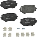Order Front Ceramic Pads by HELLA PAGID - 355042151 For Your Vehicle