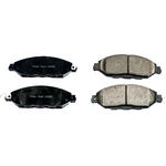 Order Front Ceramic Pads by POWER STOP - 16-1649 For Your Vehicle