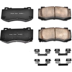 Order Front Ceramic Pads by POWER STOP - 17-1298 For Your Vehicle