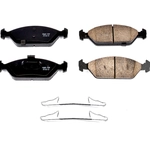 Order Front Ceramic Pads by POWER STOP - 17-925 For Your Vehicle