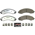 Order POWER STOP - Z36-2404 - Z36 TRUCK & TOW CARBON-FIBER CERAMIC BRAKE PADS For Your Vehicle