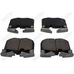 Order Front Ceramic Pads by PROMAX - 10-1867 For Your Vehicle