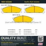 Order Front Ceramic Pads by QUALITY-BUILT - 1001-0333C For Your Vehicle