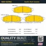 Order Front Ceramic Pads by QUALITY-BUILT - 1001-0376C For Your Vehicle