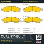 Order Front Ceramic Pads by QUALITY-BUILT - 1001-0412C For Your Vehicle