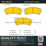 Order Front Ceramic Pads by QUALITY-BUILT - 1001-0637C For Your Vehicle