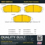 Order Front Ceramic Pads by QUALITY-BUILT - 1001-0691AC For Your Vehicle