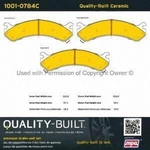 Order Front Ceramic Pads by QUALITY-BUILT - 1001-0784C For Your Vehicle