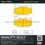 Order Front Ceramic Pads by QUALITY-BUILT - 1001-0799C For Your Vehicle
