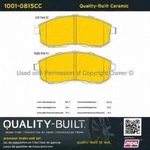 Order Front Ceramic Pads by QUALITY-BUILT - 1001-0815CC For Your Vehicle