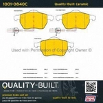 Order Front Ceramic Pads by QUALITY-BUILT - 1001-0840C For Your Vehicle