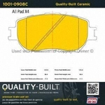 Order Front Ceramic Pads by QUALITY-BUILT - 1001-0908C For Your Vehicle