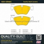 Order Front Ceramic Pads by QUALITY-BUILT - 1001-0946C For Your Vehicle
