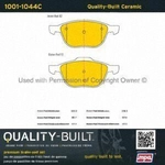 Order Front Ceramic Pads by QUALITY-BUILT - 1001-1044C For Your Vehicle