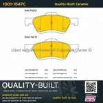 Order Front Ceramic Pads by QUALITY-BUILT - 1001-1047C For Your Vehicle