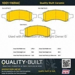 Order Front Ceramic Pads by QUALITY-BUILT - 1001-1169AC For Your Vehicle