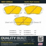 Order Front Ceramic Pads by QUALITY-BUILT - 1001-1295AC For Your Vehicle