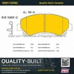 Order Front Ceramic Pads by QUALITY-BUILT - 1001-1374C For Your Vehicle