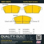 Order Front Ceramic Pads by QUALITY-BUILT - 1001-1467C For Your Vehicle
