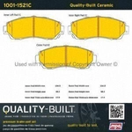 Order Front Ceramic Pads by QUALITY-BUILT - 1001-1521C For Your Vehicle
