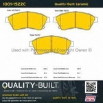 Order Front Ceramic Pads by QUALITY-BUILT - 1001-1522C For Your Vehicle
