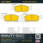 Order Front Ceramic Pads by QUALITY-BUILT - 1001-1568C For Your Vehicle