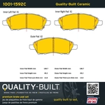 Order QUALITY-BUILT - 1001-1592C - Front Disc Brake Pad Set For Your Vehicle