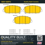 Order QUALITY-BUILT - 1001-1697C - Front Disc Brake Pad Set For Your Vehicle
