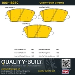 Order QUALITY-BUILT - 1001-1827C - Disc Brake Pad Set For Your Vehicle