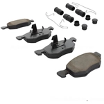 Order QUALITY-BUILT - 1003-0843C - Front Disc Brake Pad Set For Your Vehicle
