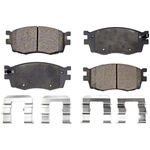 Order Front Ceramic Pads by TEC - TEC-1156 For Your Vehicle