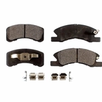 Order Front Ceramic Pads by TEC - TEC-1731 For Your Vehicle