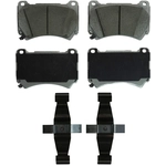 Order WAGNER - QC1396 - ThermoQuiet Disc Brake Pad Set For Your Vehicle