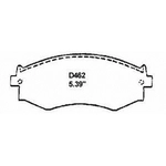 Order Front Ceramic Pads by WAGNER - QC462 For Your Vehicle