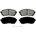 Order WAGNER - ZD1711 - Front Ceramic Pads For Your Vehicle